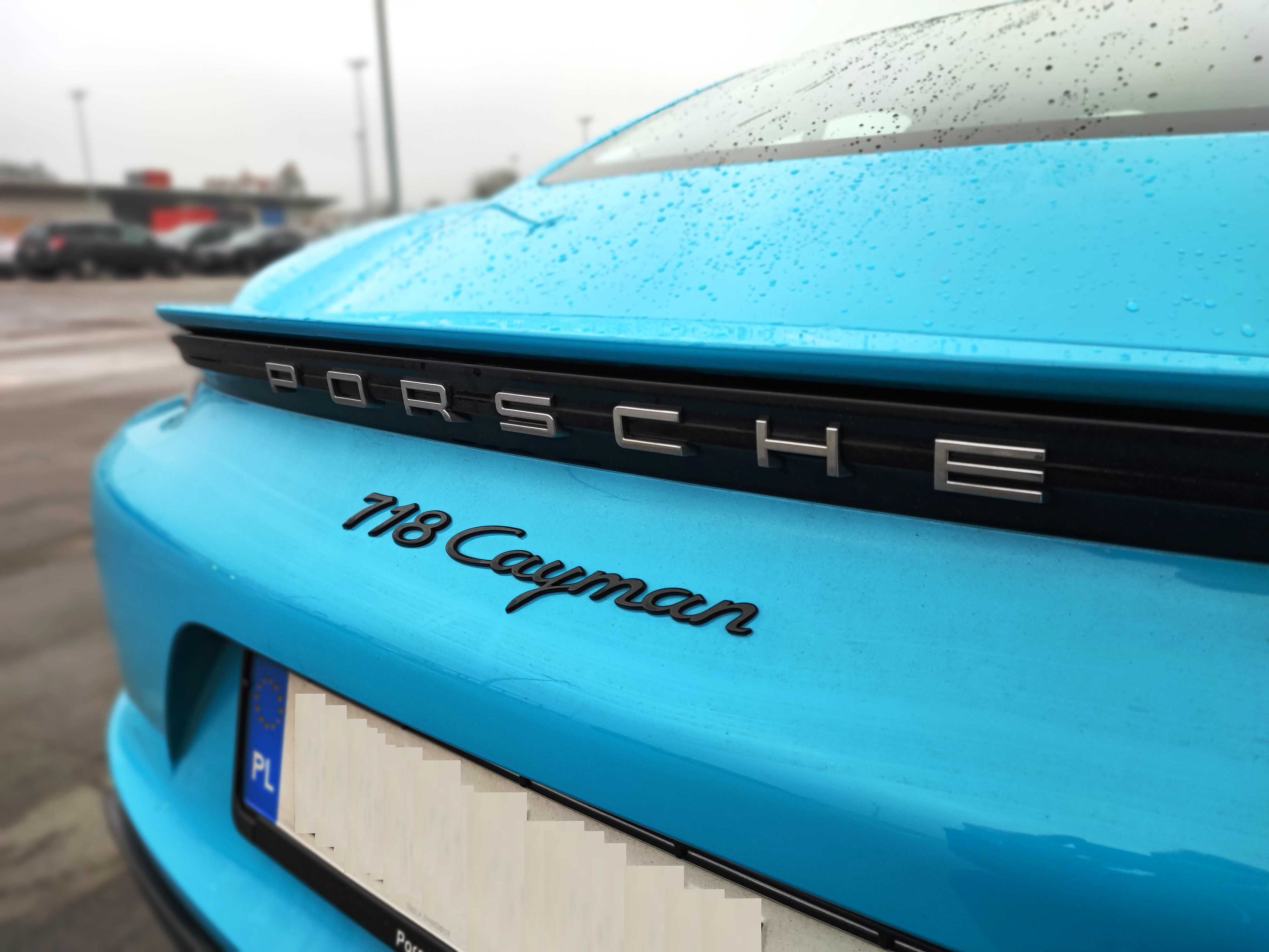 Wynajem wypozyczalnia samochodow aut premium Porshe cayman 711