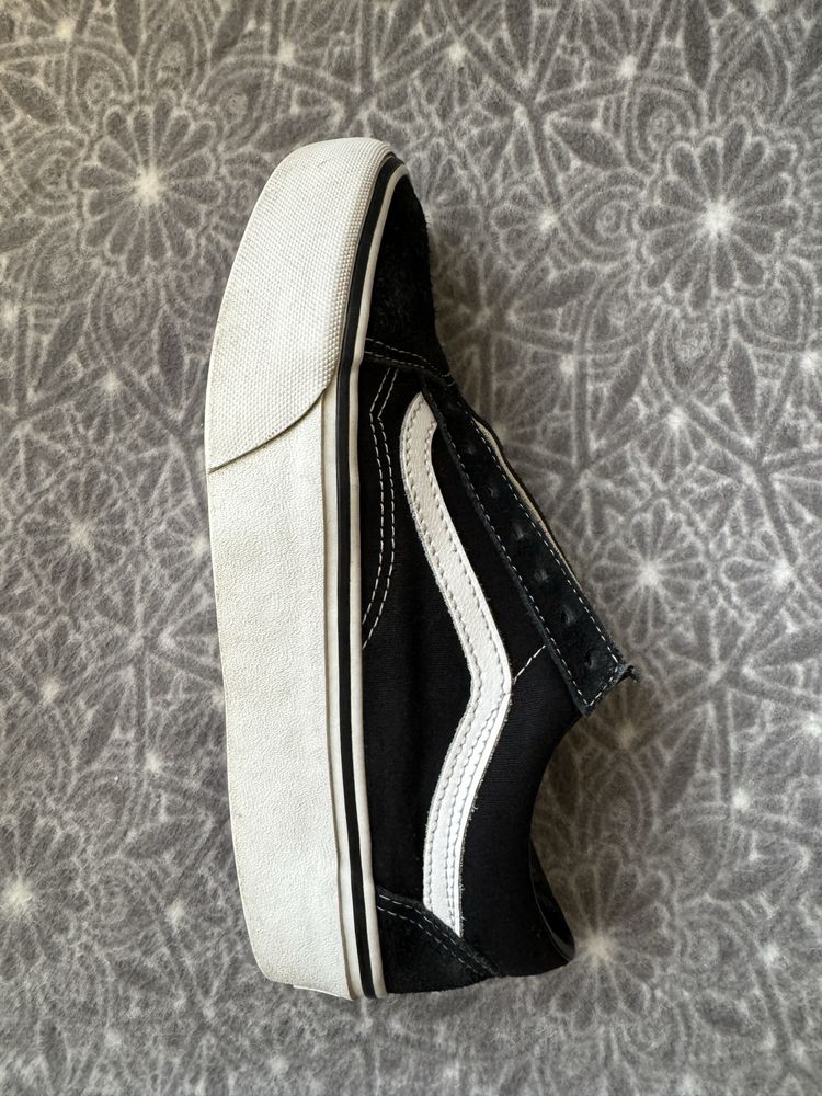 Шкіряні Vans old skool оригінал