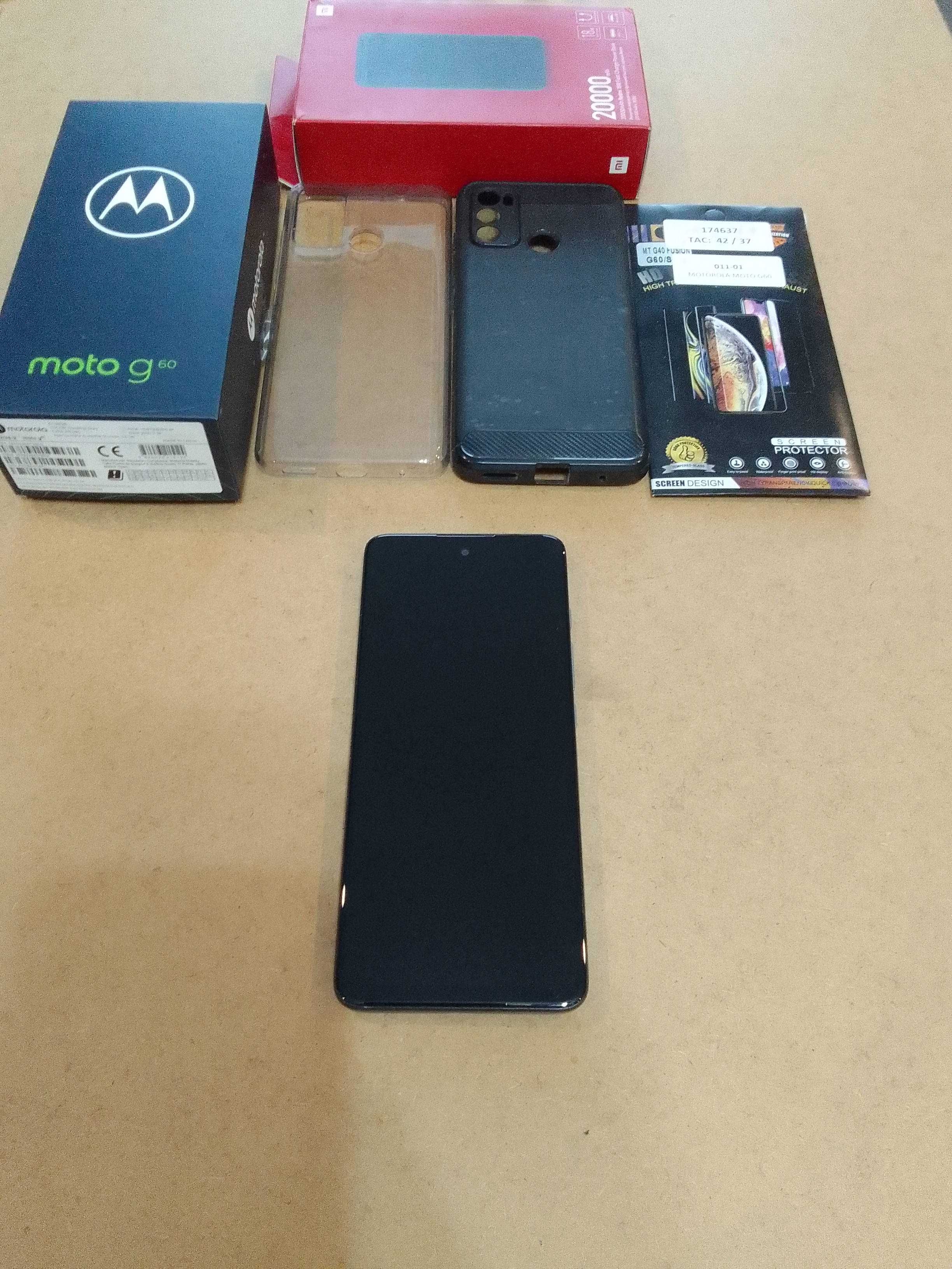 Motorola G60 6/128, 6000mAh, 108MP, IPS 6,8" 120Hz zestaw