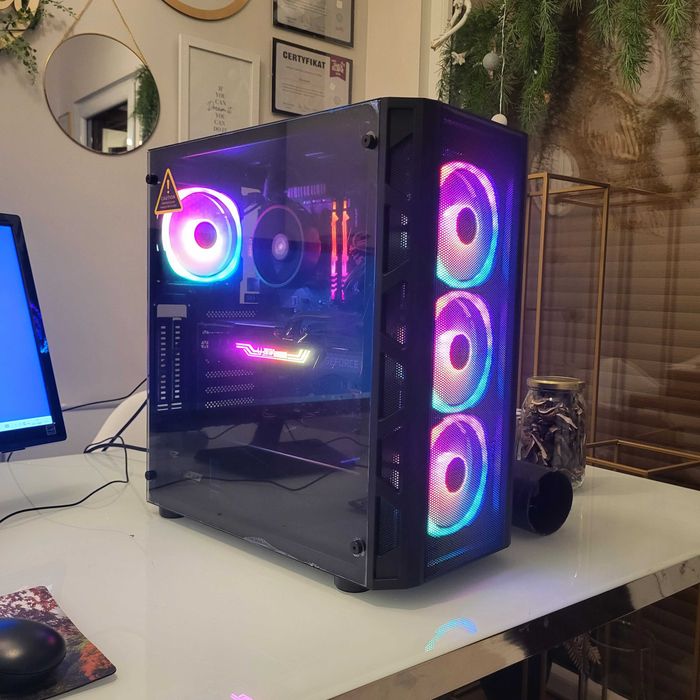 Komputer 4k RTX 3080 Ryzen 7 5800x ddr4 16Gb 500GB NVME SSD mocny!