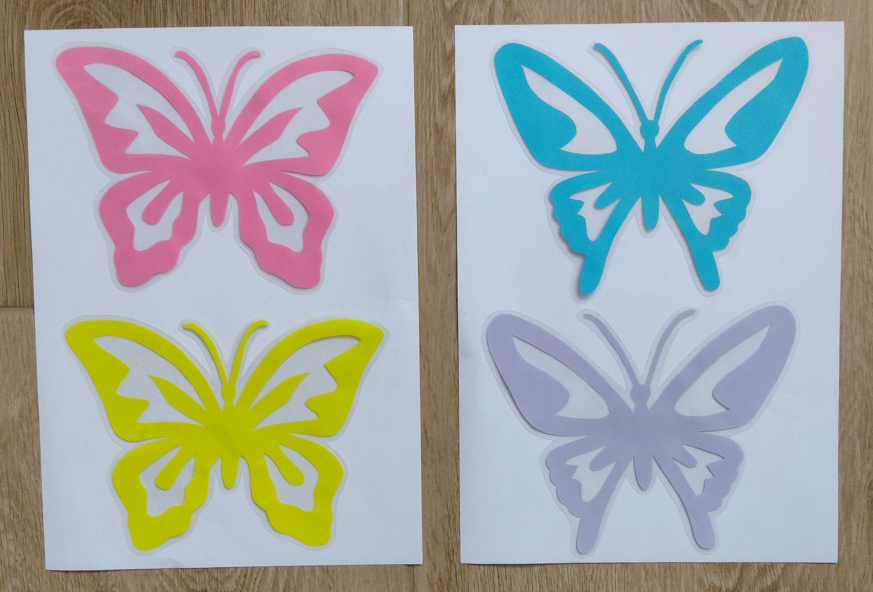 Motylki 25 sztuk dekoracje wiosenne do przedszkola szkoły