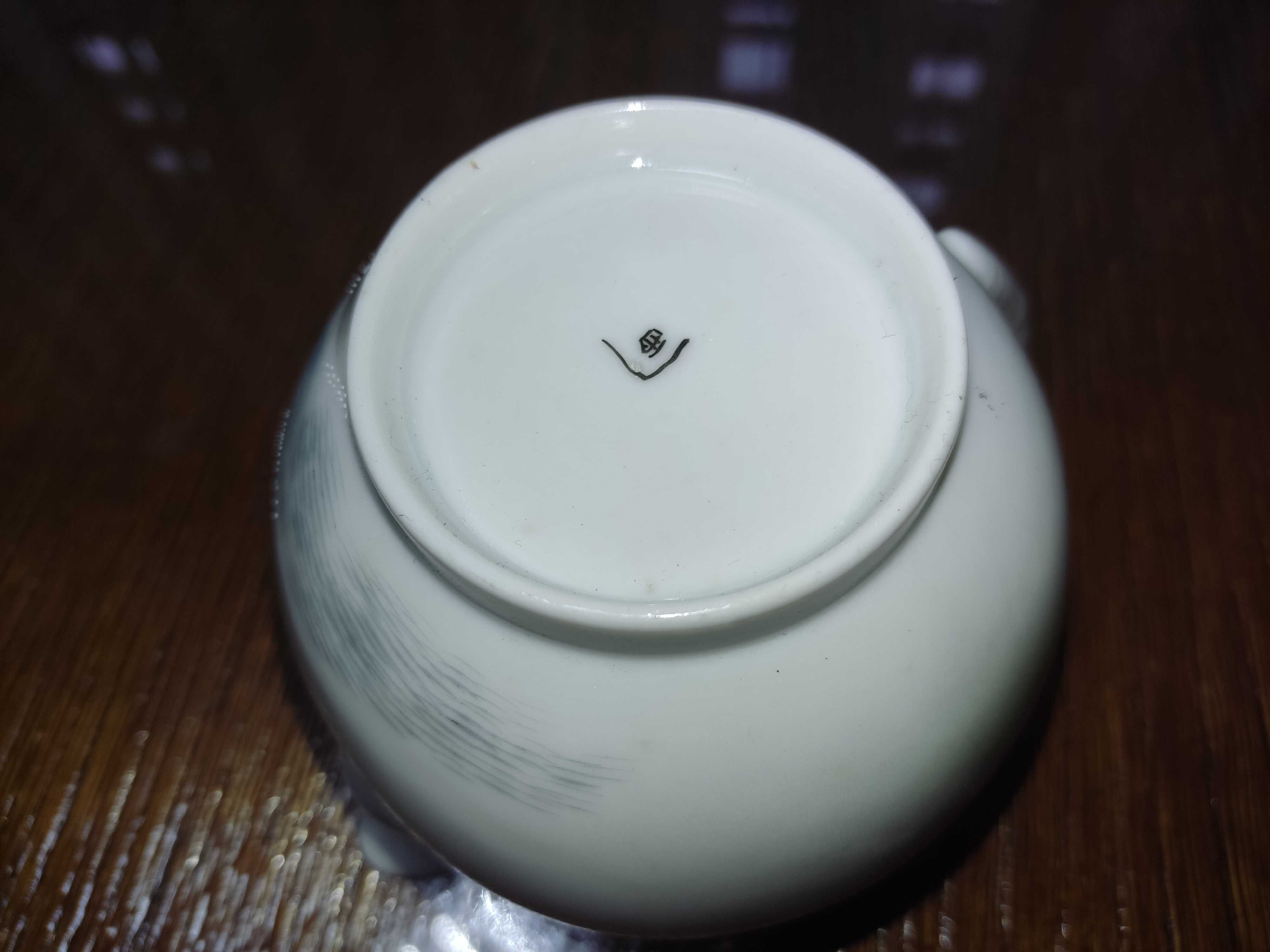 Антикварный японский экспортный фарфоровый чайник