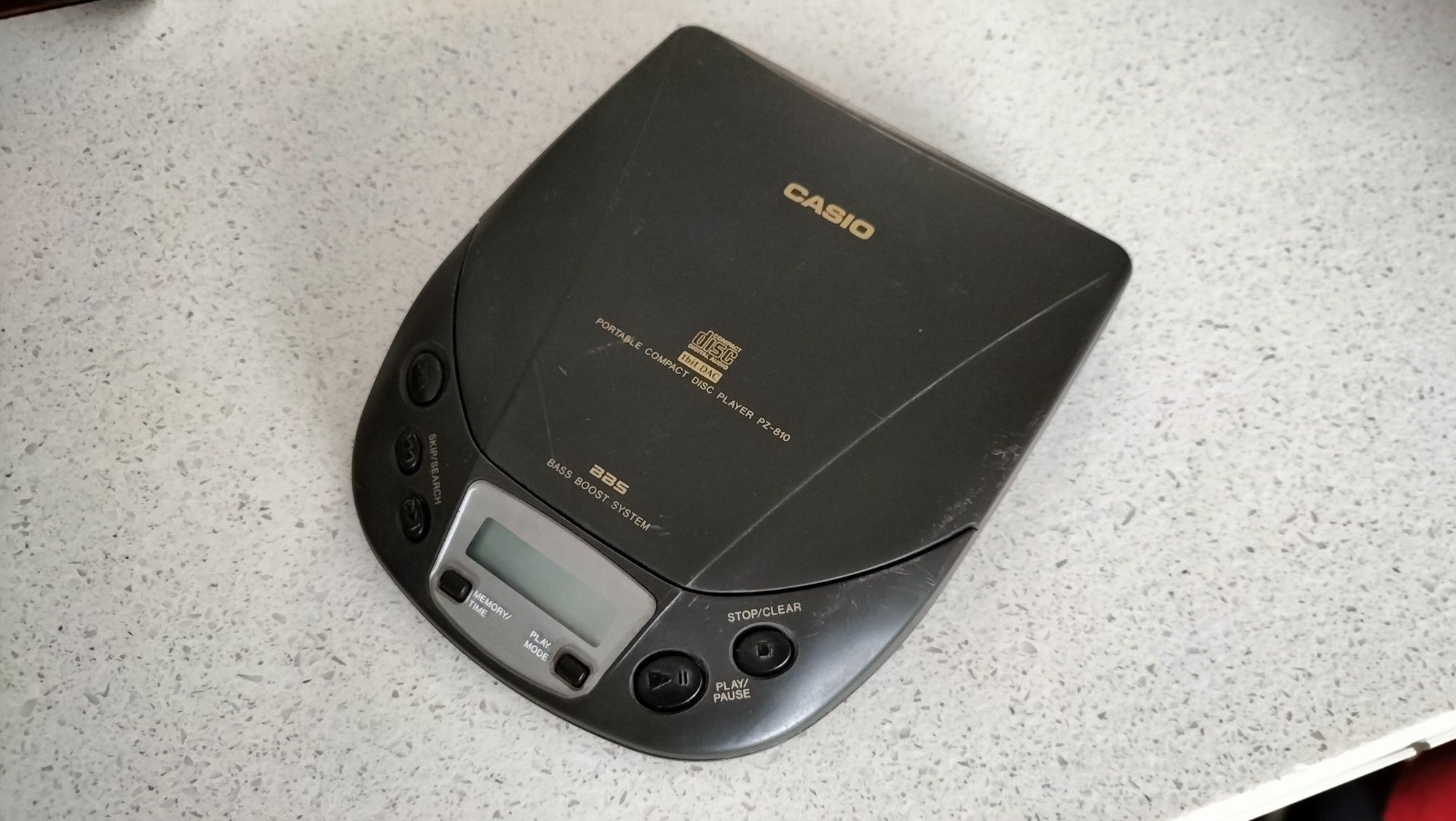 Discman CASIO Leitor CDs (Sony walkman)