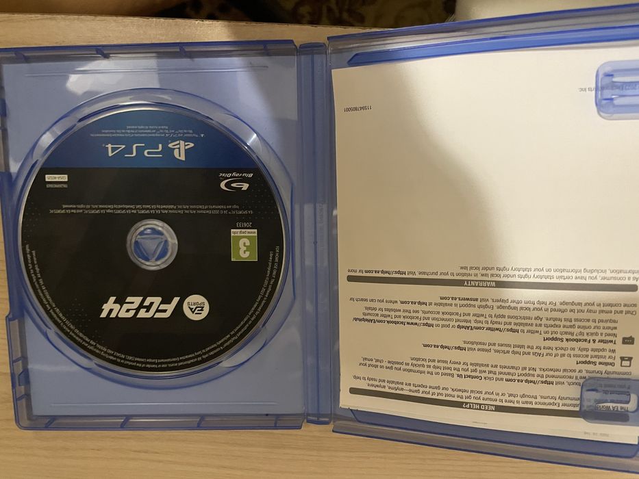 Диск FIFA 24 Б/У до PlayStation4