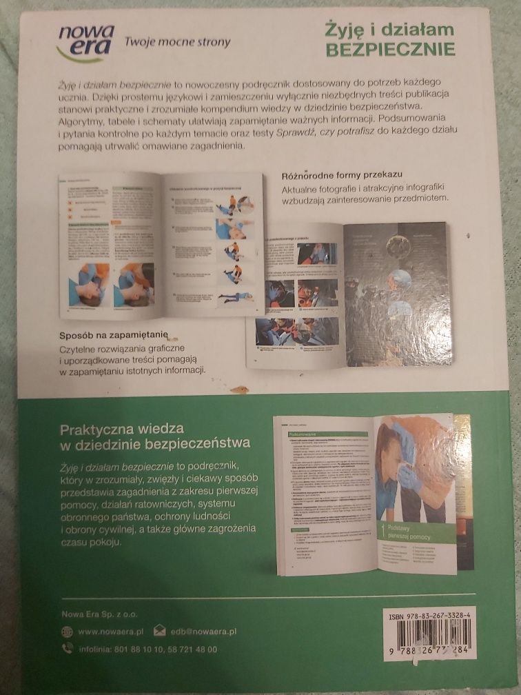 Książka Żyję i działam Bezpiecznie