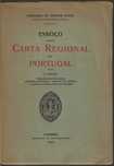 Esbôço Duma Carta Regional de Portugal- Edição de 1933