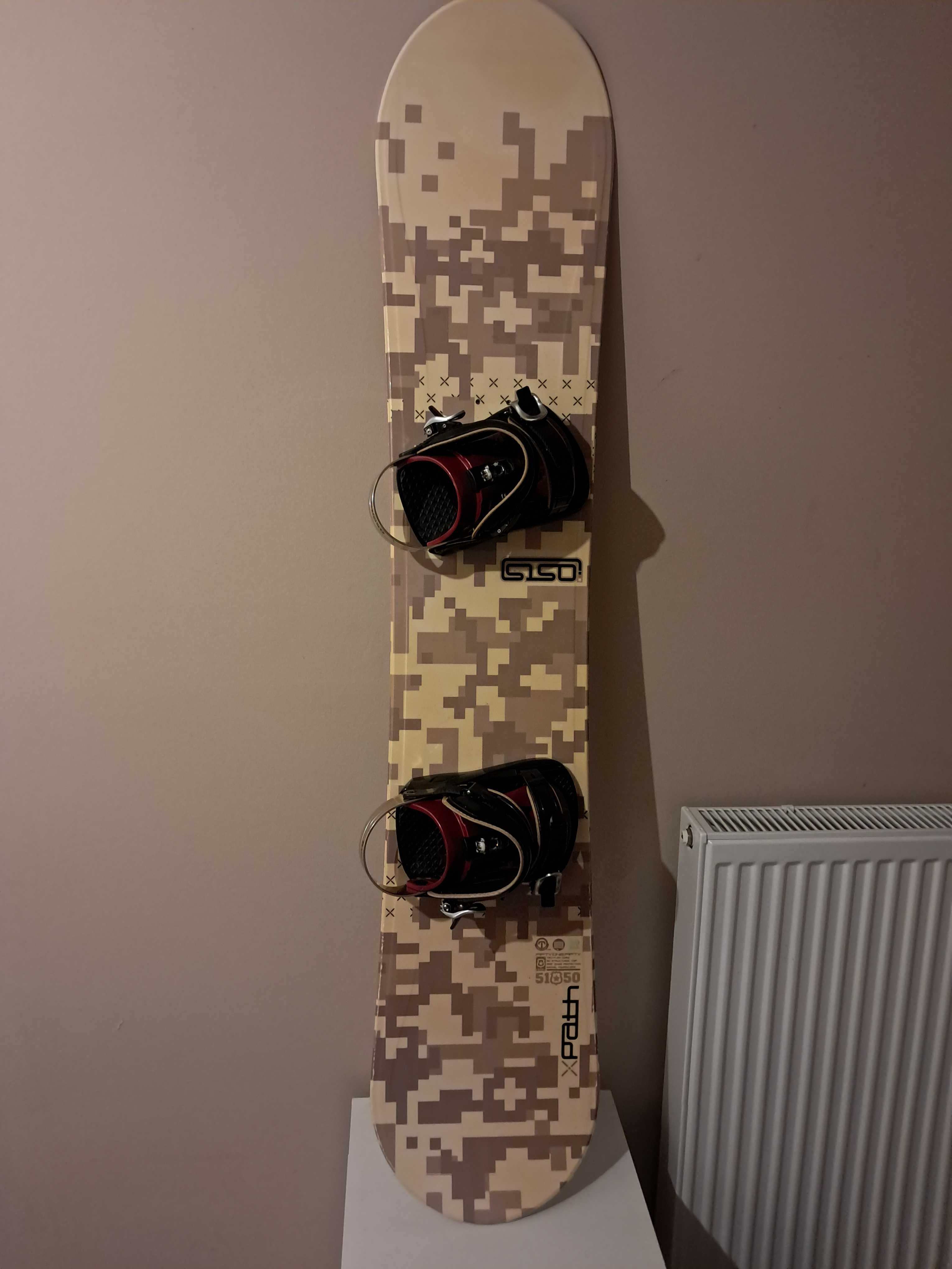 Deska snowboard  51 50 buty Ride