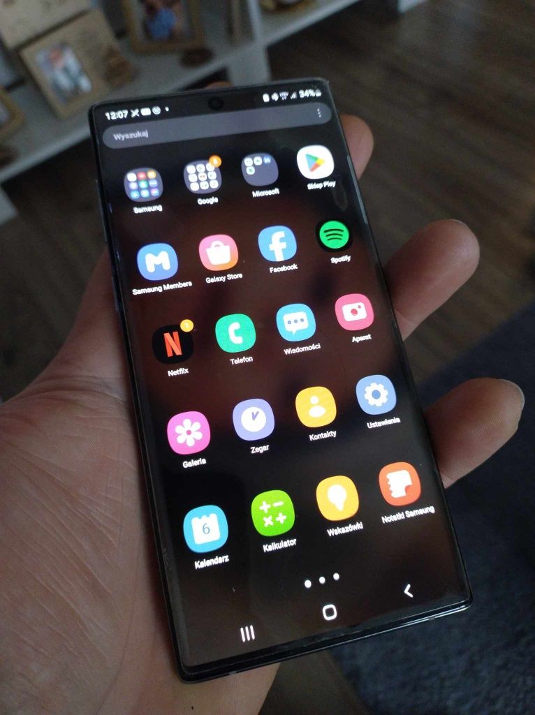 Samsung Note 10 z Gear S3 frontier zamiana na iphone