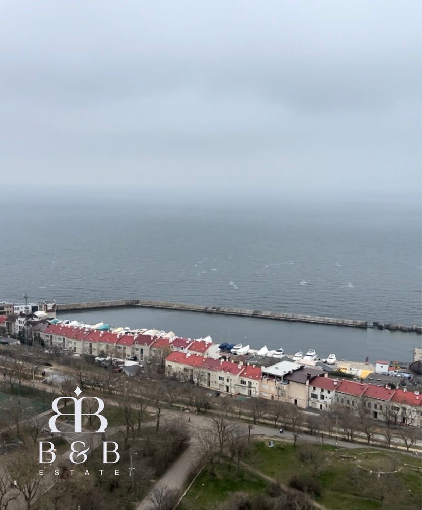Прямой вид моря! Квартира 141м с дорогим ремонтом! ЖК Руслан и Людмила