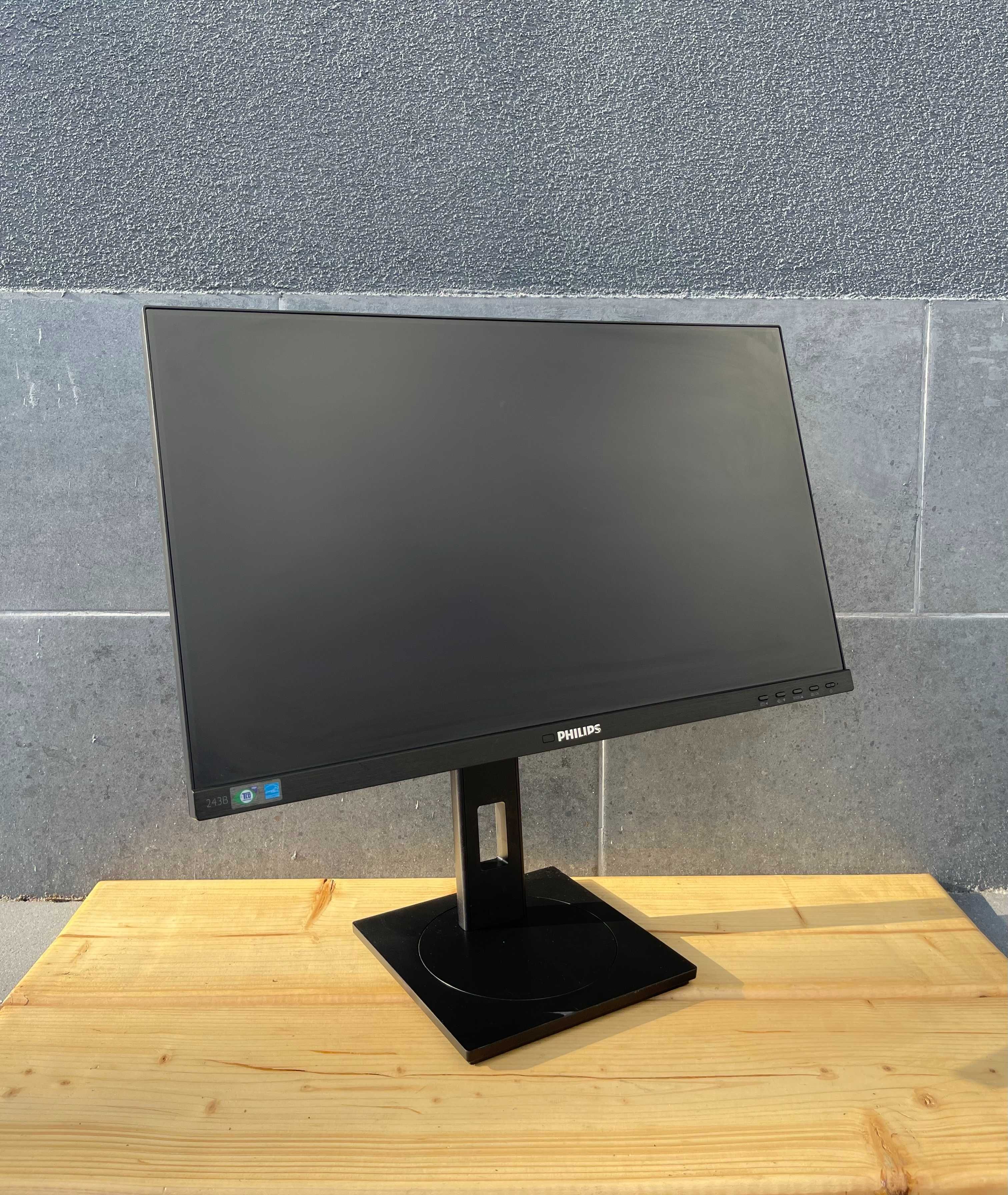 Уцінка! Монітор Philips 243B1/24"/FHD/LED/IPS/75 Гц/16:9/Гарантія
