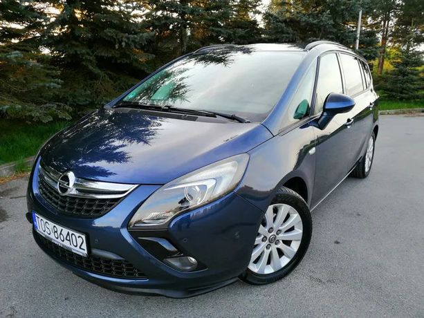 Opel Zafira 1.4 TURBO z Niemiec! TYDZIEŃ W KRAJU ! 7-OSOBOWA ! 128tys km! 2x koła!