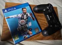 PAD Kontroler zamiennik Sony + Gra FIFA 19 PS4