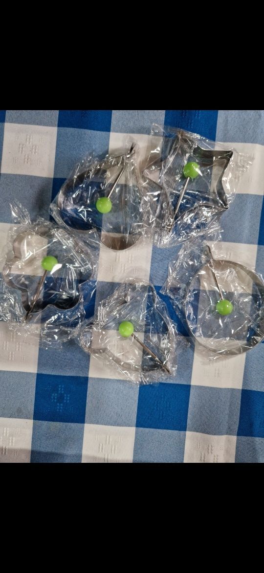 Formas de culinária. 5 unid. Novas