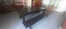 Vendo mesa em castanho velho