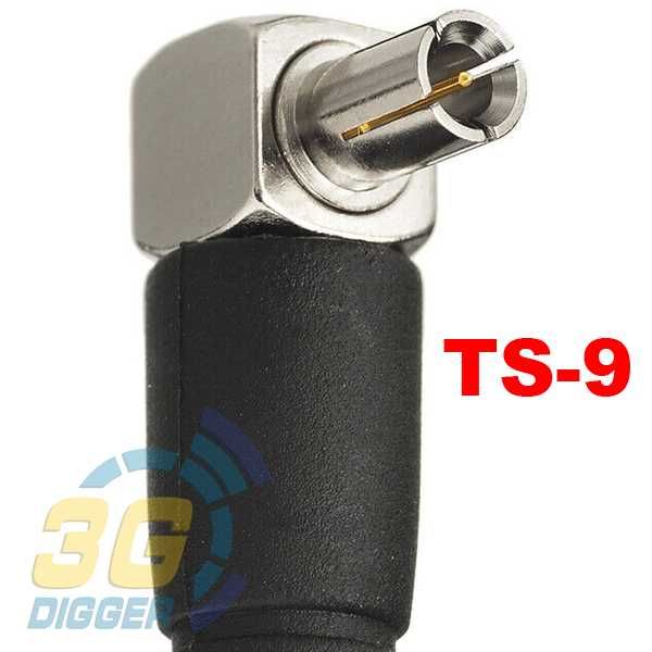 Штатна термінальна 3G/4G антена TS9 з посиленням 3 дБ