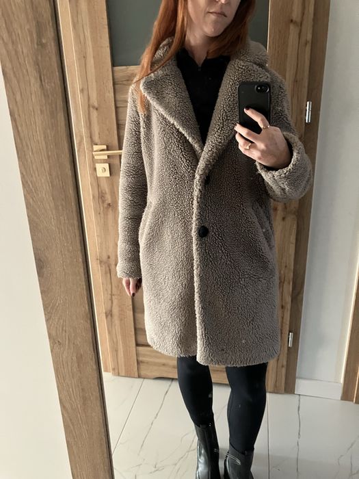 Plaszcz misiu Zara roz S