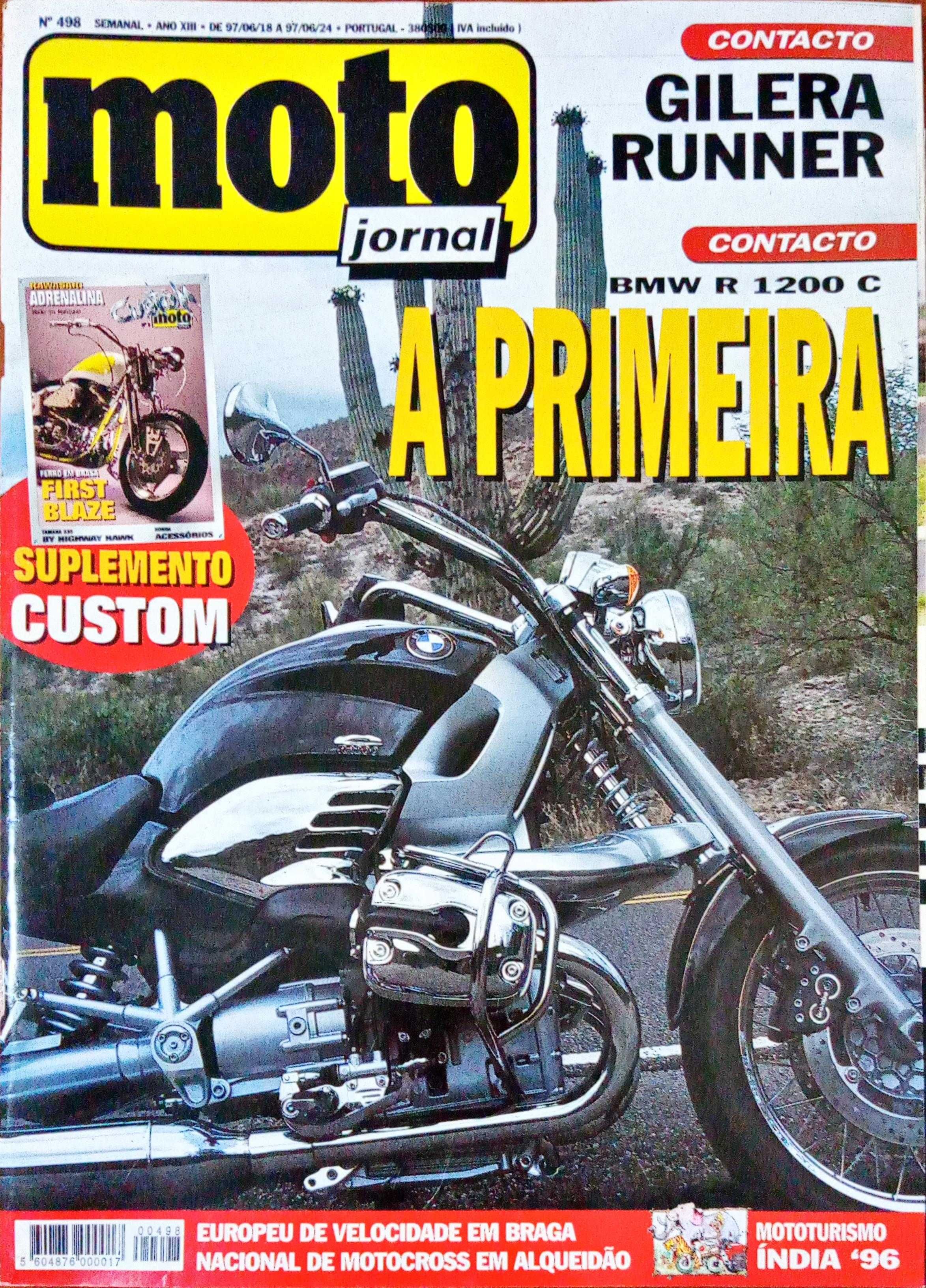 Revista Motojornal - várias edições anos 1996/1997
