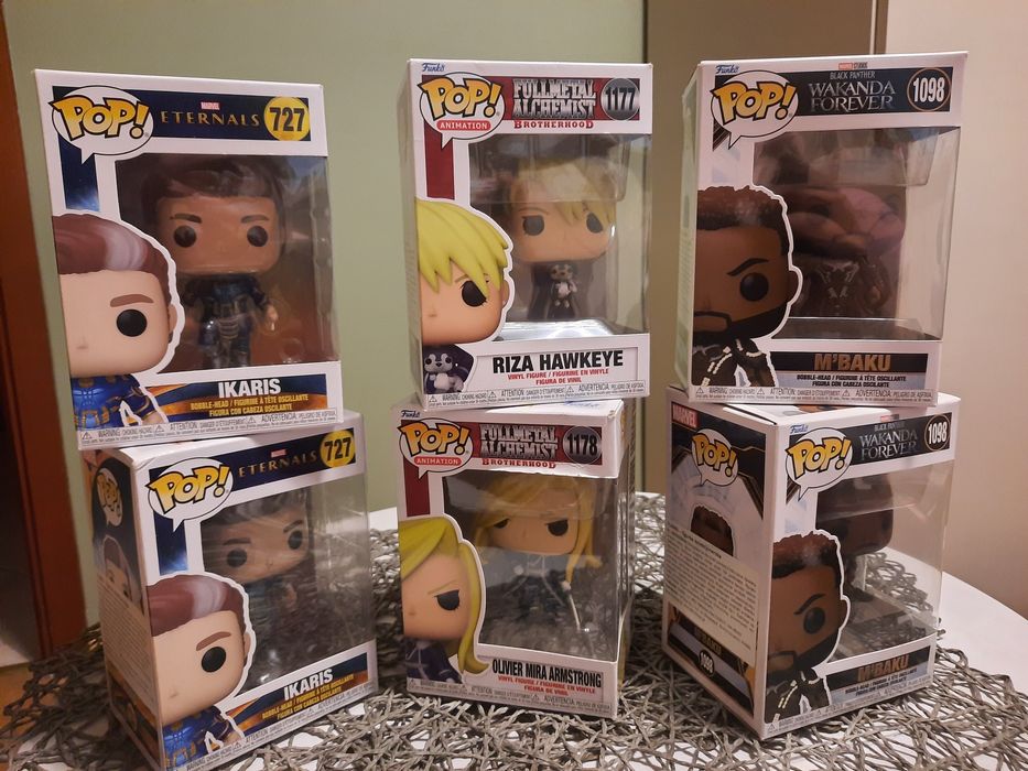 Figurki Funko POP! – różne modele – 40 zł/sztuka