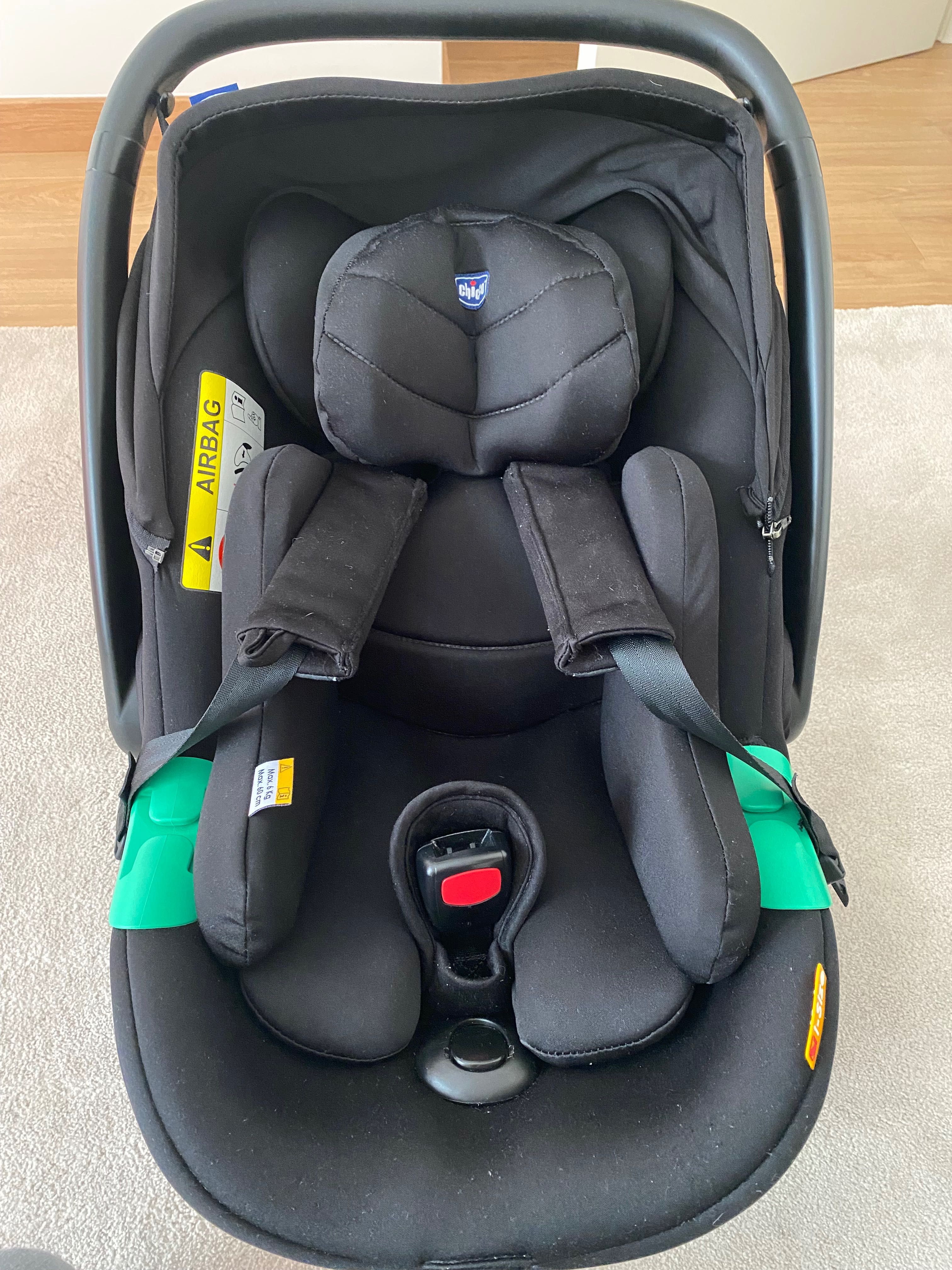 Cadeira chicco kiros i-size 0-13kg R129 com isofix