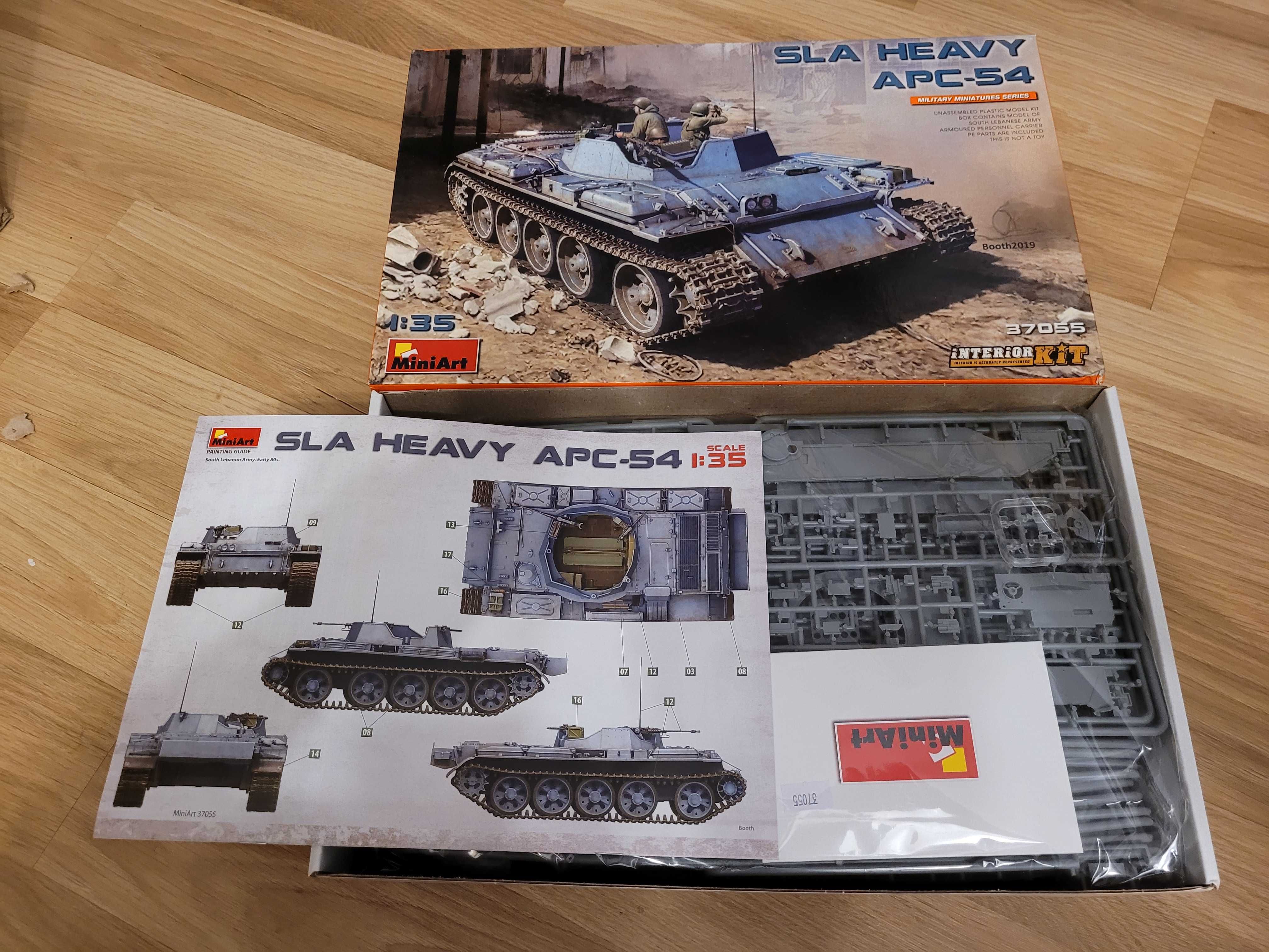 * MINIART - 1:35 * SLA Heavy APC-54 w/Interior