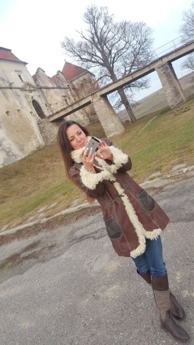 Colin’s натуральна шкіряна дублянка