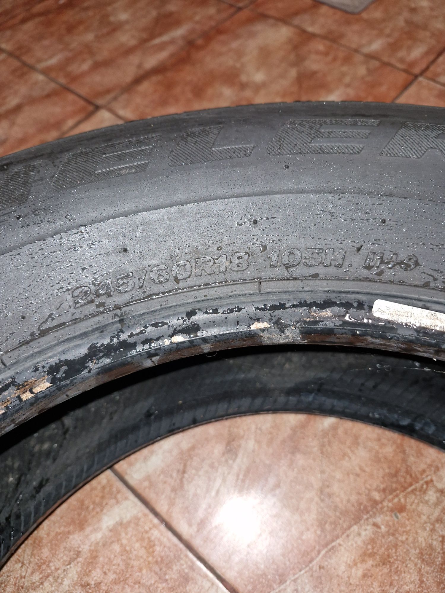Шини літо 245/60R18 хонда 105H пілот,