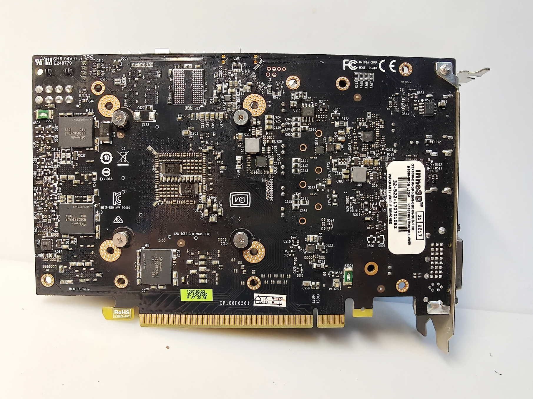 Inno3D GeForce GTX 1060 3GB Compact (N1060-6DDN-L5GM)