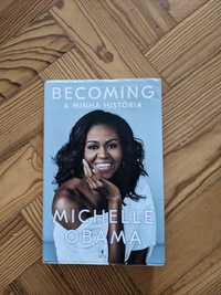 Livro Becoming Michelle Obama