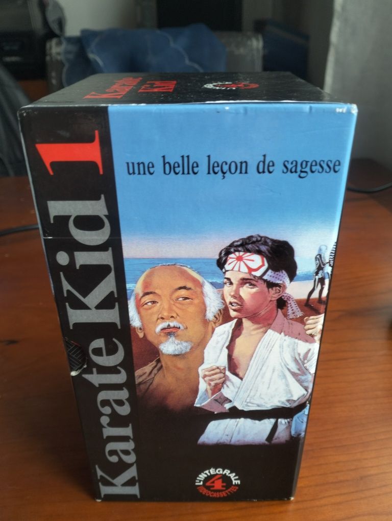 Pack 4 VHS Karate Kid (versão francesa)