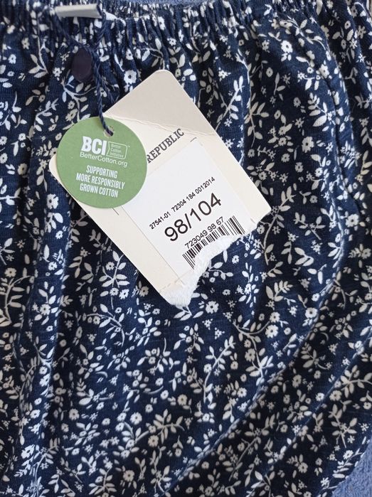 Kombinezon spodenki krótkie letnie dla dziewczynki r.98/104 KappAhl