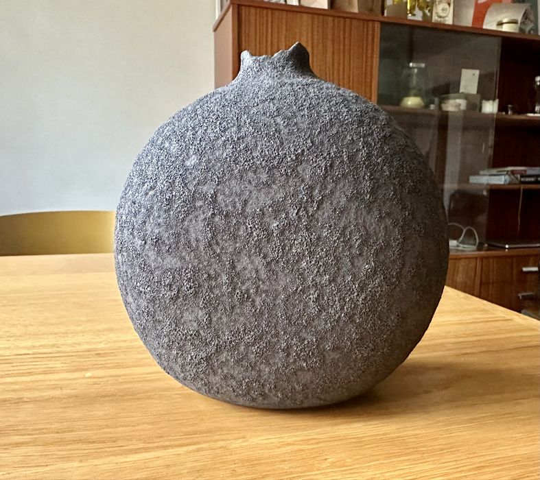 Wazon ceramika glina szamotowa od artystki nowy