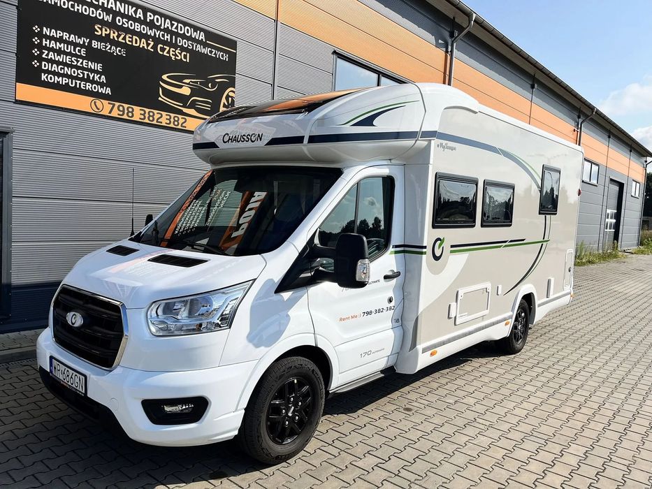 Ford CHAUSSON TRIGANO FD4 / TRANSIT  CHAUSSON 788 Ford CESJA!!! AUTOMAT, full opcja + gwarancja do 2028roku