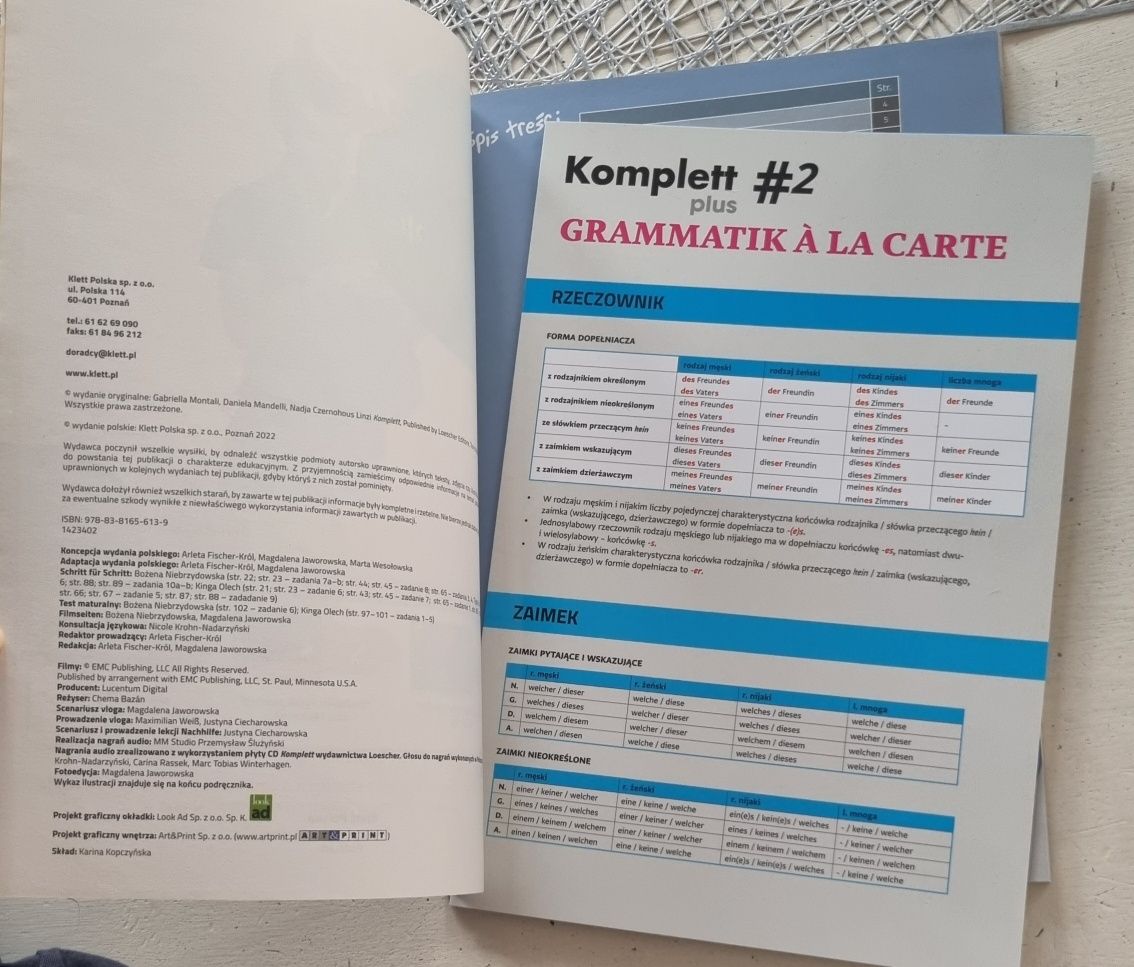 Język niemiecki komplett plus 2
