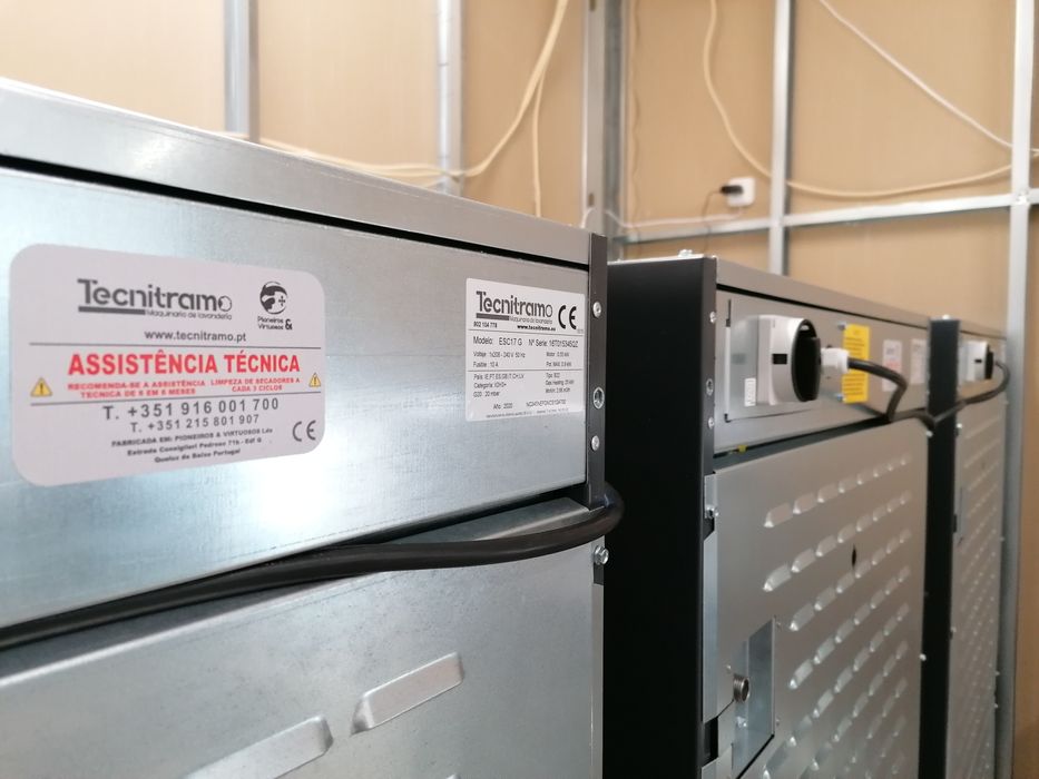 Máquina de lavar roupa industrial Self-service e secar self service