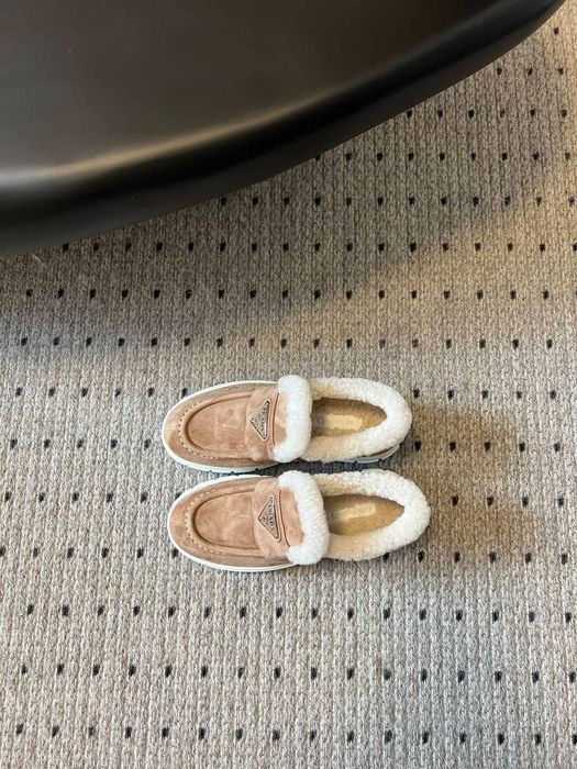 Ocieplane Botki buty Prada! Naturalna zamsza! Premium 36-41