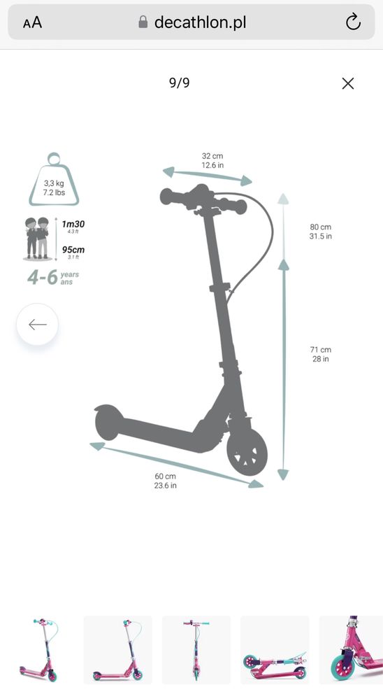 Hulajnoga decathlon oxelo