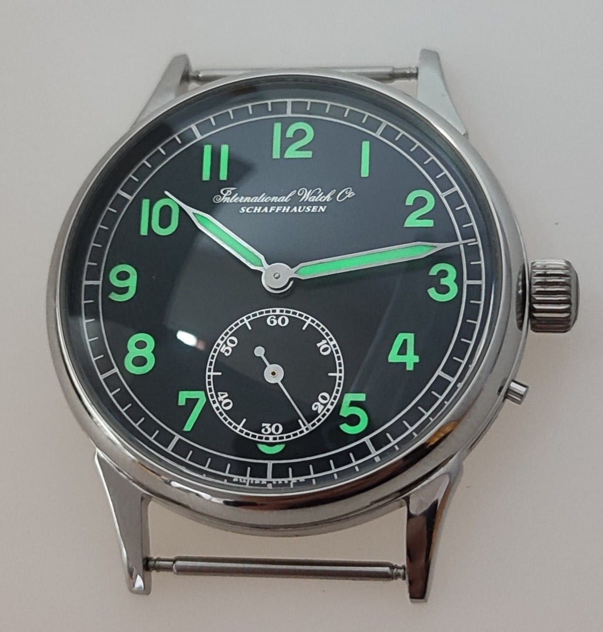 Zegarek IWC Pasówka Military wojskowy 38 mm