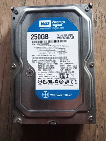 Жесткий диск Western Digital 250 GB