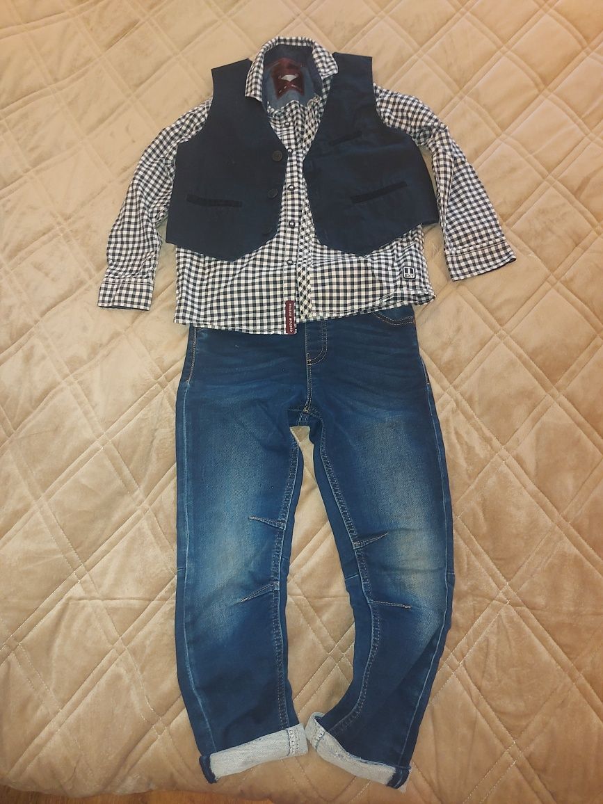 Рубашка , джинси Next  на хлопчика 116-122