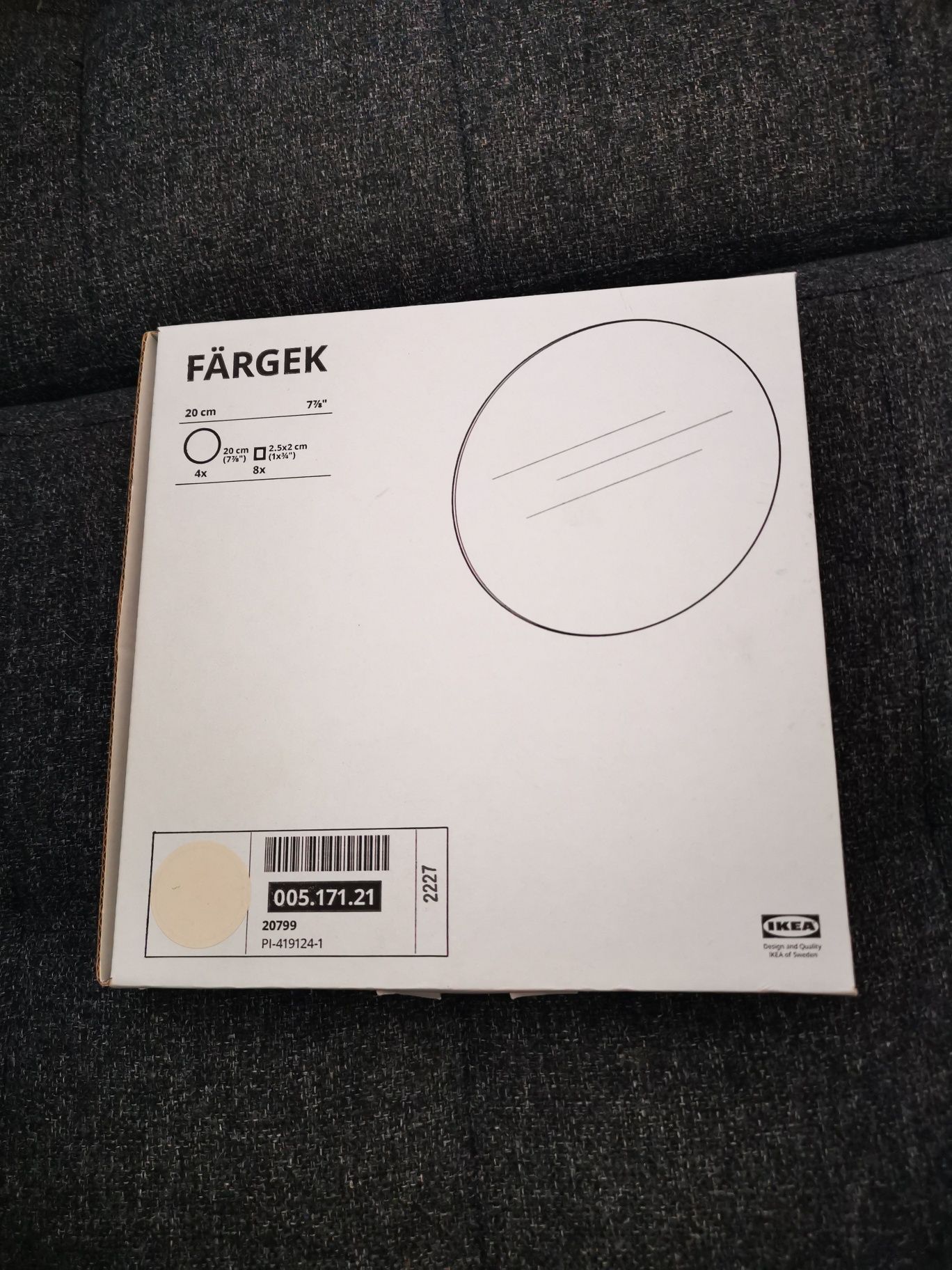 Conjunto de 4 espelhos ikea