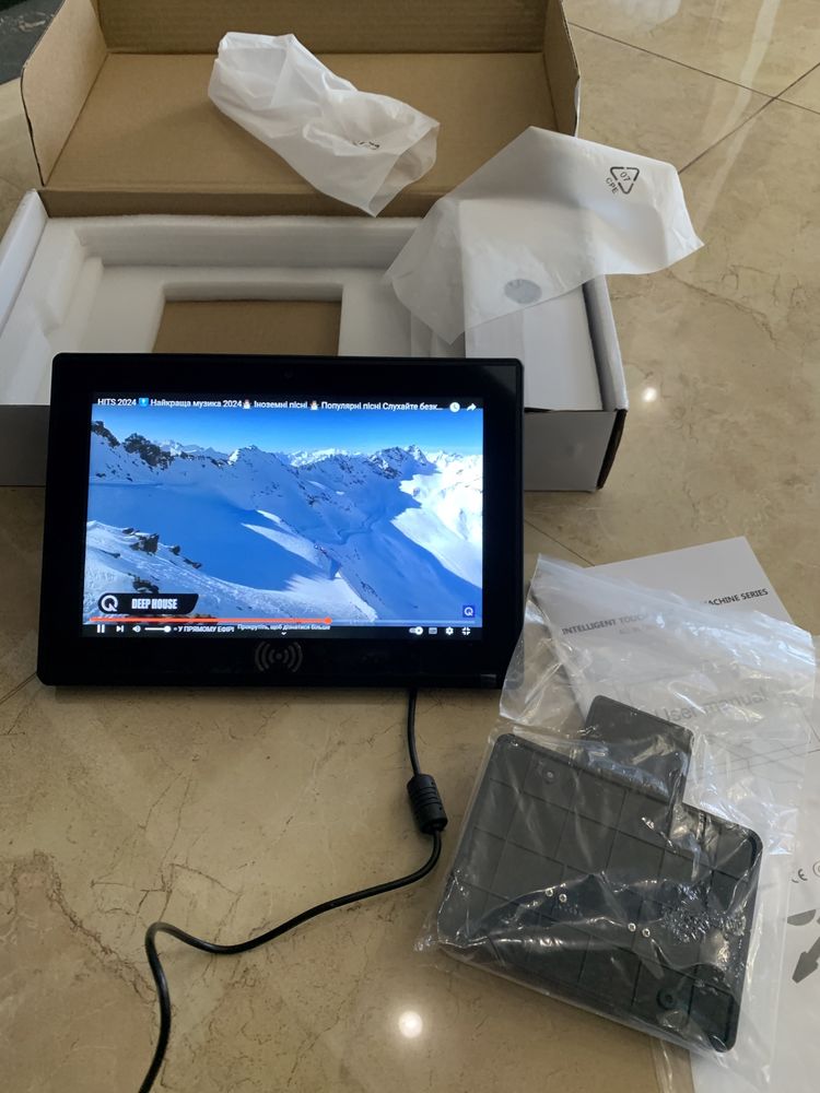 Настенный планшетный компьютер RK-3288 Android 8.1.0