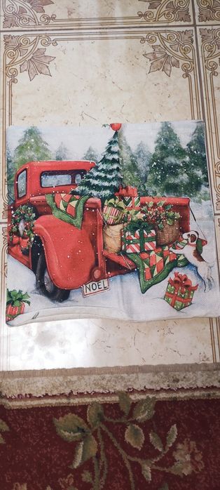 Новорічні чохли- наволочки на подушки