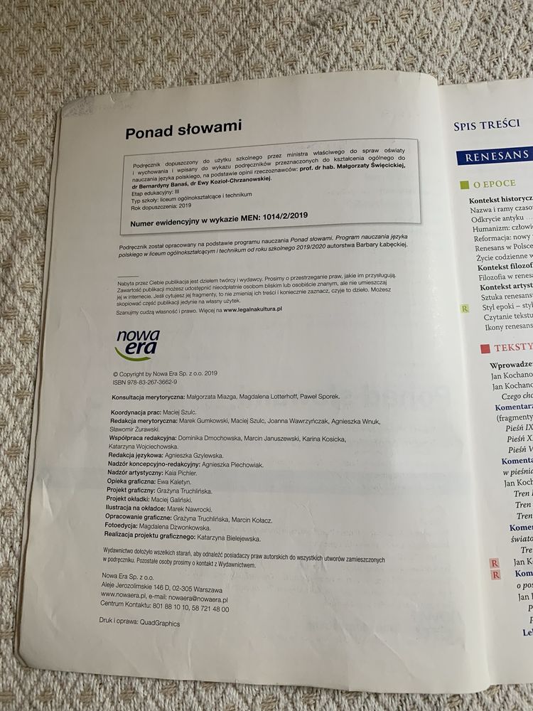 Ponad słowami 1 cz 2