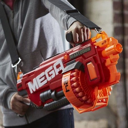 Бластер Нерф Мастодон Nerf N-Strike Mega Mastodon