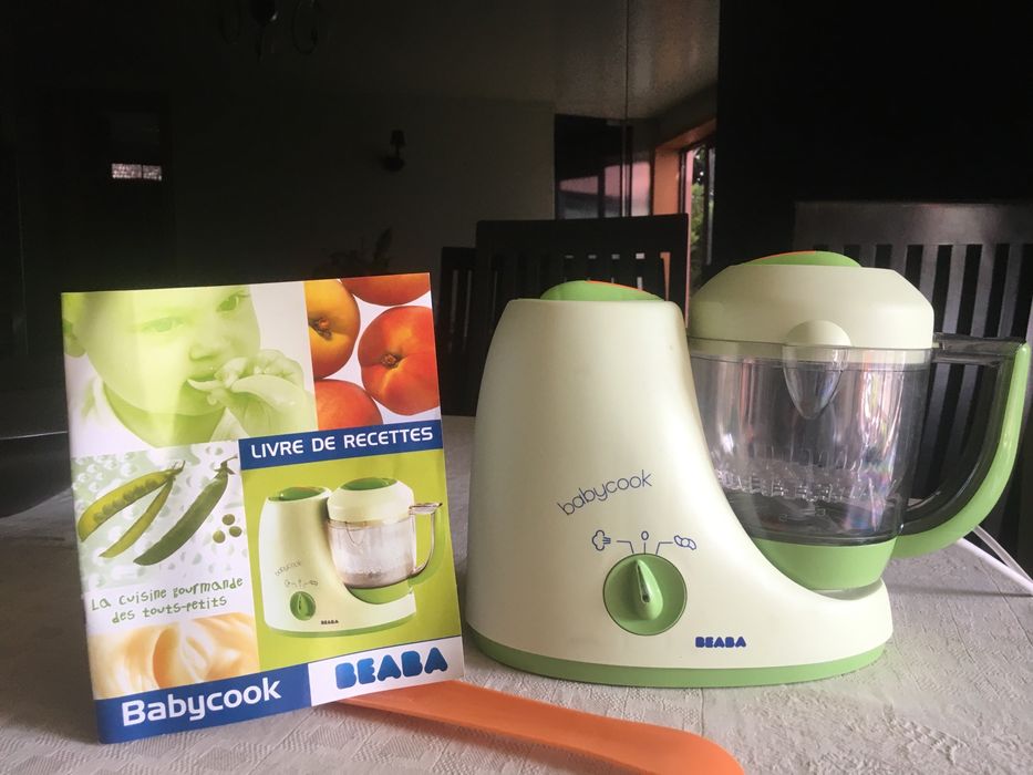 Conjunto para moer e cozer a refeiçao do bébé