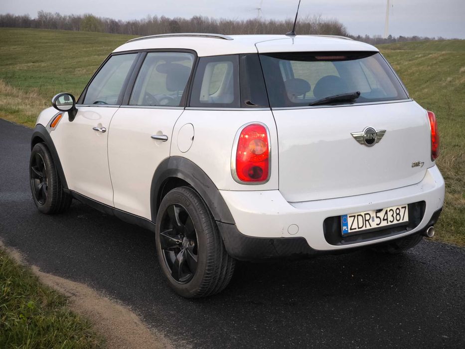 MINI COUNTRYMAN ONE D 1.6 diesel 90 KM, bardzo doinwestowany