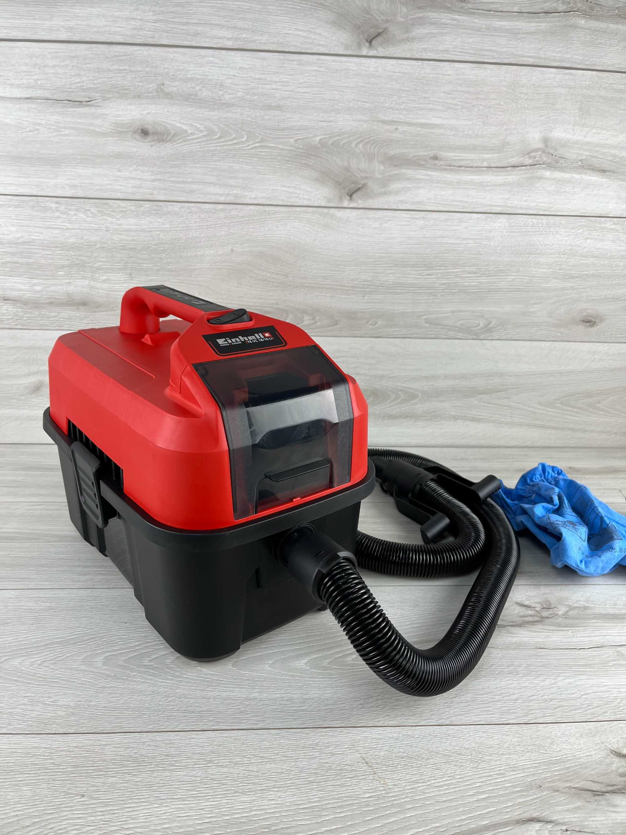 Пылесос для сухой уборки с мешком Einhell TE-VC 18/10 Li Solo без аку