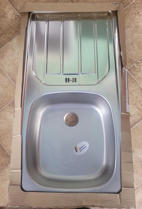 Zlewozmywak jednokomorowy z ociekaczem