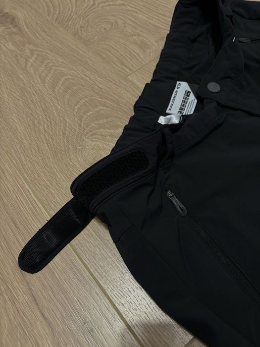 Треккінгові штани Salomon ClimaWind чорна софтшел розмір 36 L-XL