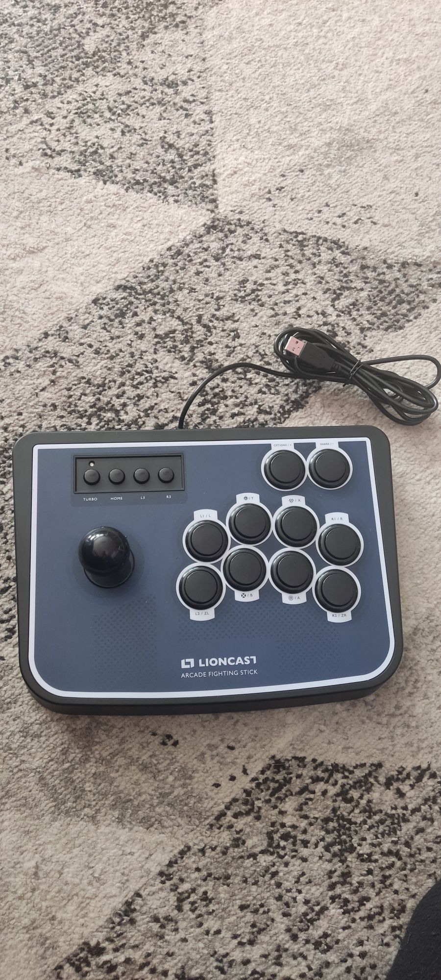 Turbo drążek sterowy Lioncast "Fighting Stick" PS4 PS3 PC !!!
